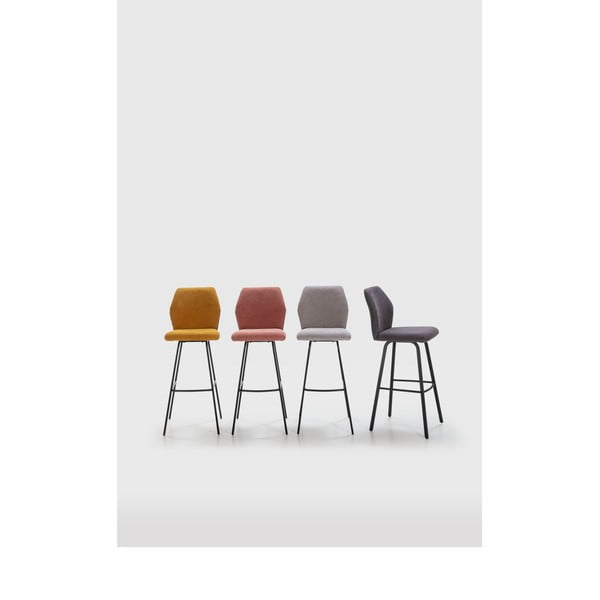 Senf žute barske stolice u setu 2 kom 75 cm Pol – Marckeric-image-1