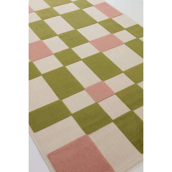 Zeleni/ružičasti unutarnji i vanjski tepih 200x290 cm Valma – Jotex-image-4