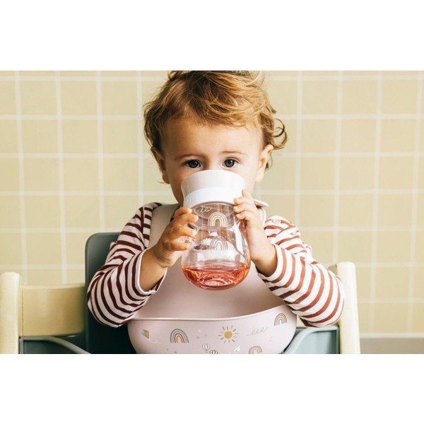 Svijetlo plava plastična dječja šalica 300 ml Forest Friends – Mepal-image-1