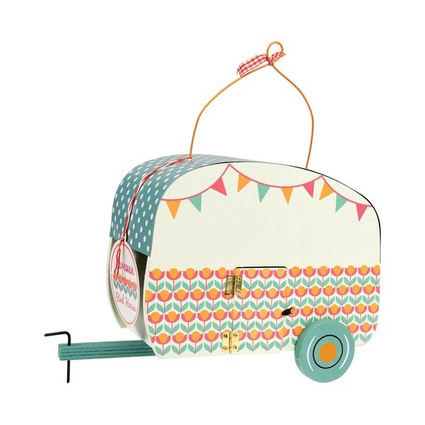 Drvena kućica za ptice u obliku prikolice Rex London Frank-image-3