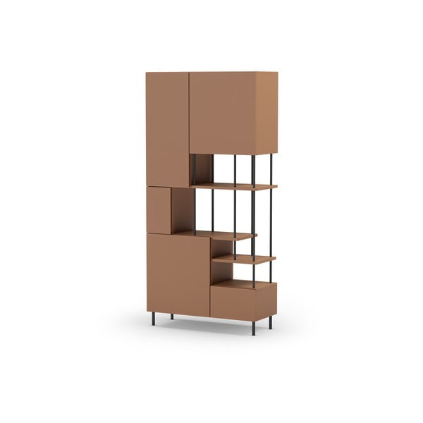 Ciglasta biblioteka 84x175 cm Perla – Marckeric-image-2