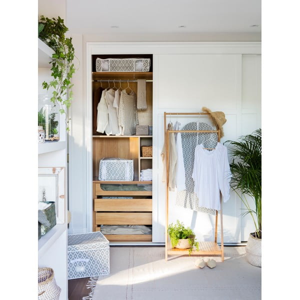 Stalak za odjeću od bambusa Compactor Range-image-1