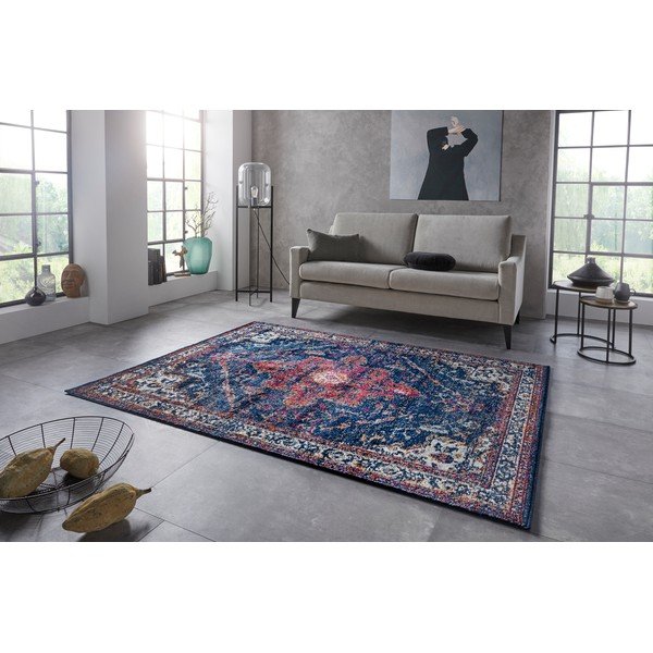 Plavo-crveni tepih Nouristan Azrow, 120 x 170 cm-image-1