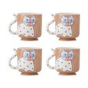 Svjetlo smeđe šalice u setu 4 kom Missy – Bloomingville