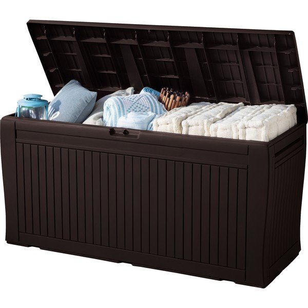 Smeđa vrtna kutija za pohranu Comfy – Keter-image-2