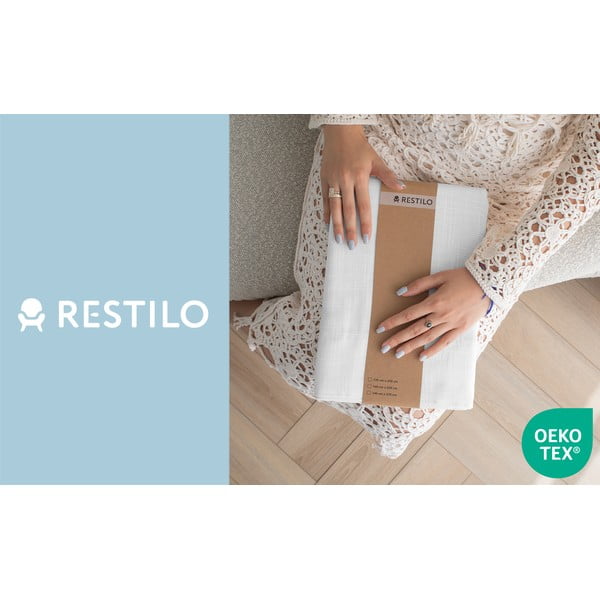 Bijela zavjesa 140x270 cm Valeta – Restilo-image-4