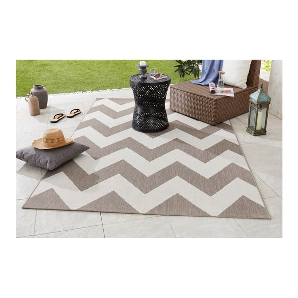 Bež-bijeli tepih prikladan za eksterijer Bougari Unique, 160 x 230 cm-image-3