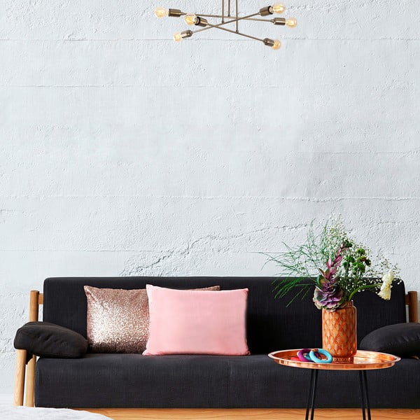 Stropna svjetiljka u zlatnoj boji Fleur – Opviq lights-image-3