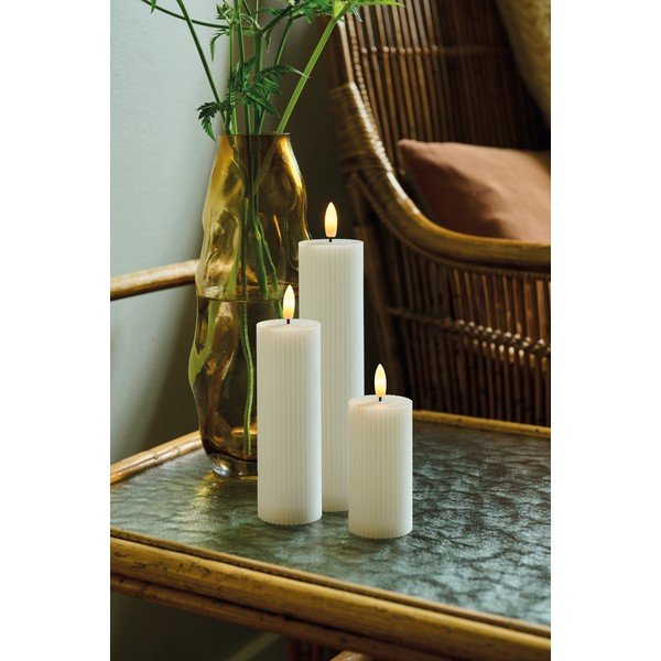 Bijeli svjetlosni ukrasi u setu od 3 kom Smilla - Sirius-image-1