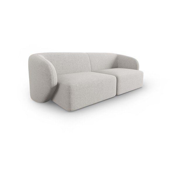 Svijetlo siva sofa od šenila 188 cm Paolo – Milo Casa-image-2