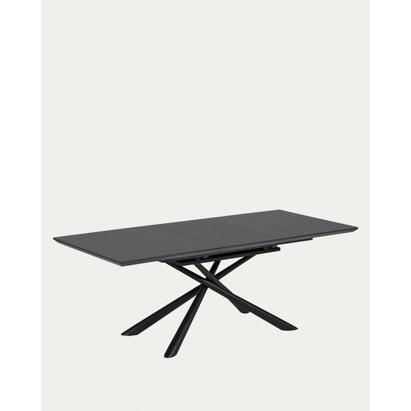 Proširiv blagovaonski stol s dodatnom pločom s keramičkom daskom 90x160 cm Theone – Kave Home-image-4