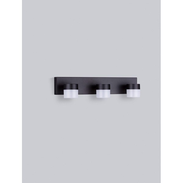 Mat crna LED zidna lampa aluminijska Teko – Nova Luce-image-4