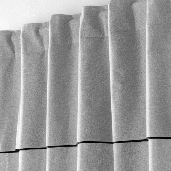 Svijetlo siva zavjesa 140x240 cm Mistraline – douceur d'intérieur-image-1