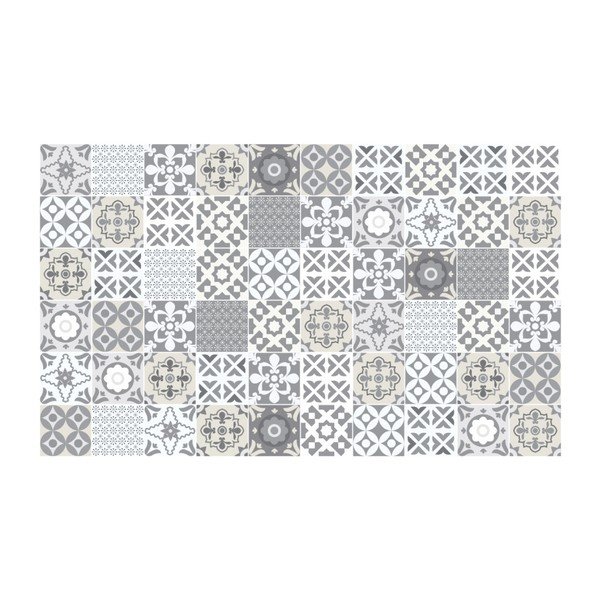 Set od 60 zidnih naljepnica Ambiance za zidne naljepnice Artistic Shade of Grey, 20 x 20 cm-image-2