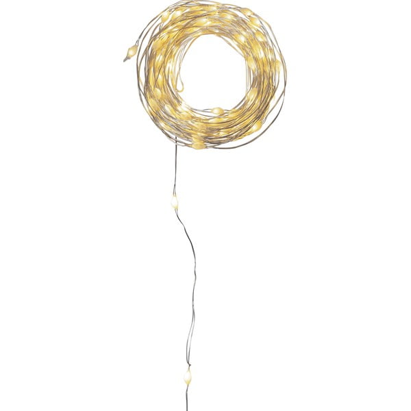 Svjetleći lanac broj žarulja 100 kom s utikačem dužina 10 m Dew Drop – Star Trading-image-2