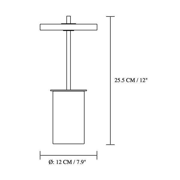 Siva mramorna LED stolna lampa s mogućnosti zatamnjivanja s metalnim sjenilom (visina 25,5 cm) Asteria Move Mini – UMAGE-image-3