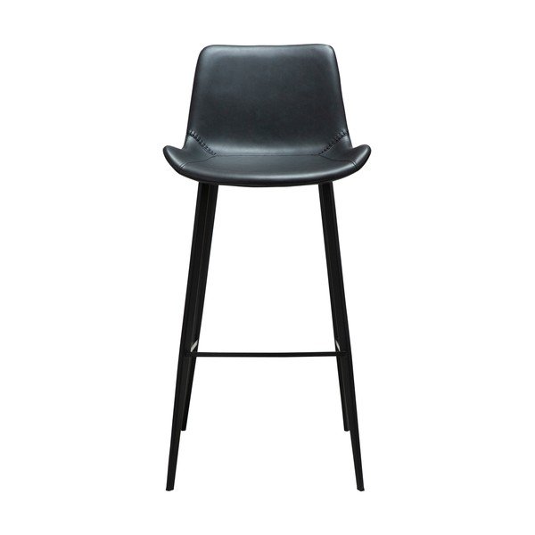 Crna barska stolica (visine sjedala 74,5 cm) Hype – DAN-FORM Denmark-image-1