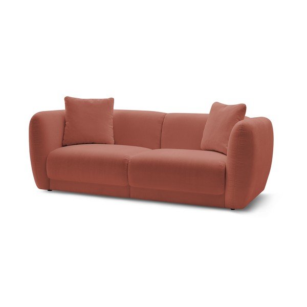 Crveni kauč 230 cm Bourbon - Bobochic Paris-image-3