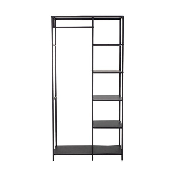 Crni metalni stalak za odjeću 90x183x40 cm Valde – Bloomingville-image-4