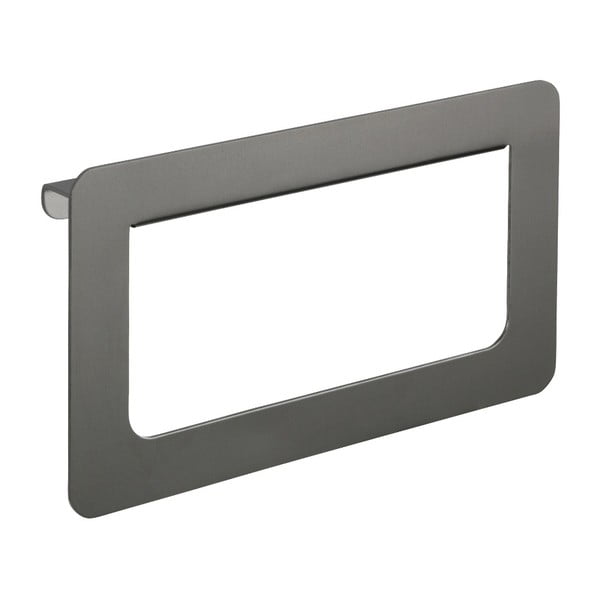 Antracit sivi zidni stalak za ručnike Wenko Montella, 27 x 16 cm-image-1