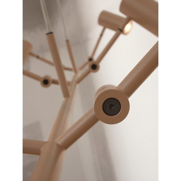 Bež viseća svjetiljka s metalnim sjenilom Montreux – it's about RoMi-image-4