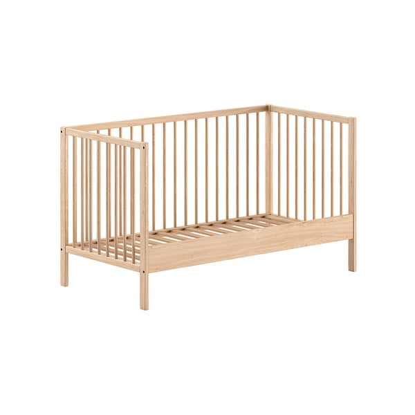 Dječji krevet od masivnog bora 70x140 cm u prirodnoj boji DINO – Vipack-image-2