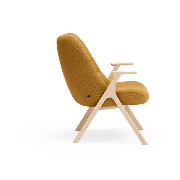 Senf žuta fotelja Dins – Teulat-image-2