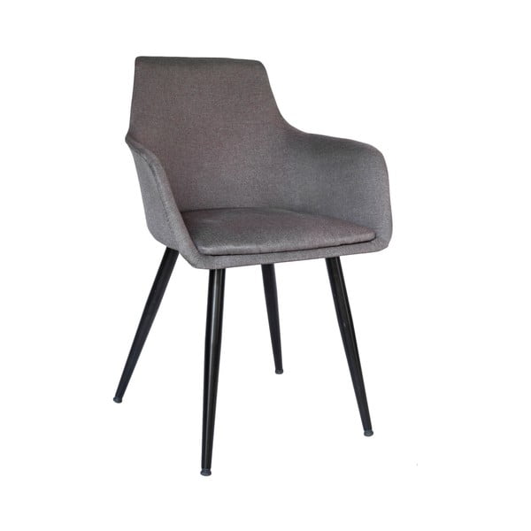 Siva stolica za blagovanje Evergreen House Elegance Home