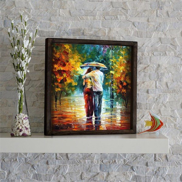 Zidna slika Fall Walk, 34 x 34 cm-image-1