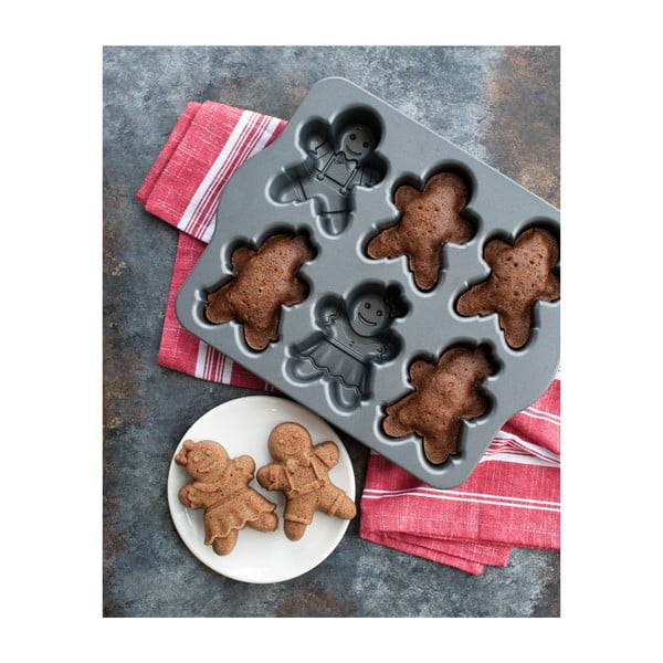 6 mini kalupa, srebrni Nordic Ware Girls and Boys, 1,1 l-image-2