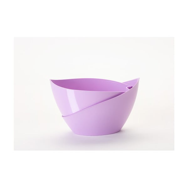 Pastelno plava samozalijevajuća tegla za cvijeće Plastia Doppio-image-3