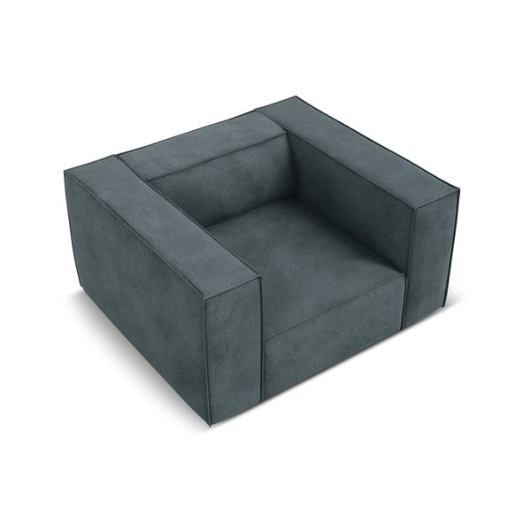 Fotelja u petrolej-sivoj boji Madame - Windsor & Co Sofas-image-3