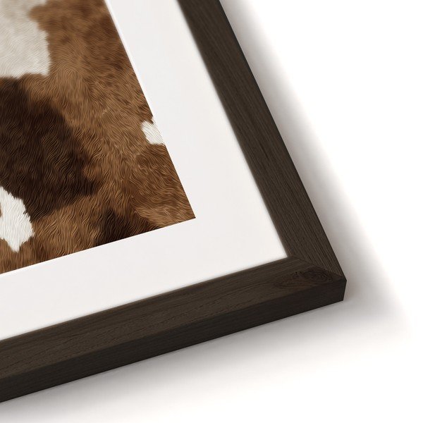 Tiskana slika s okvirom 30x40 cm Cowhide – Styler-image-4