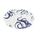 Plavo-bijeli keramički tanjur za posluživanje Villa Altachiara Positano, 40 x 25 cm