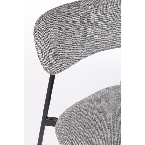 Siva podstavljena blagovaonska stolica Inka – Yes Everyday-image-1