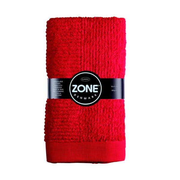 Zonski ručnik, 70x50 cm, crvena