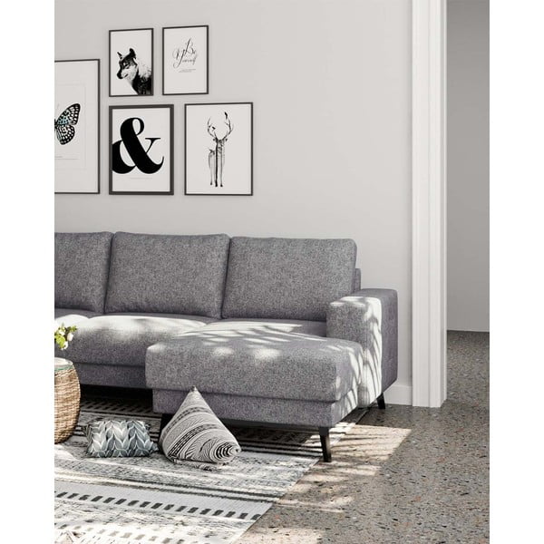 Siva kutna garnitura (s lijevim kutom) Fynn – Ghado-image-4