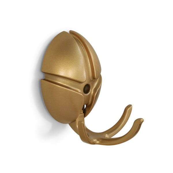 Plastična zidna kuka u zlatnoj boji Tick – Spinder Design-image-2