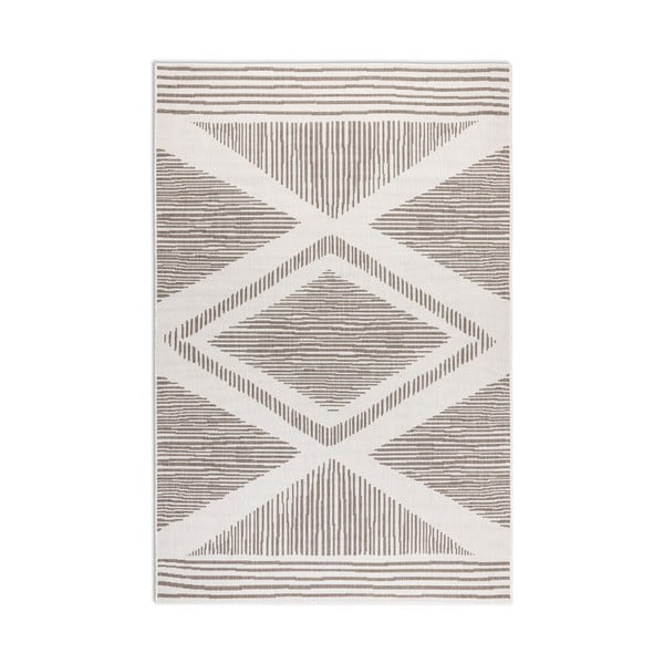Smeđi/krem vanjski tepih 160x230 cm Gemini – Elle Decoration