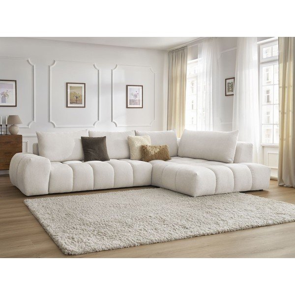 Bijela kutna garnitura (s desnim kutom) Everest – Bobochic Paris-image-1