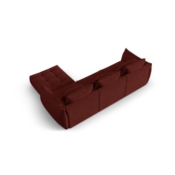 Crvena kutna garnitura (promjenjiva) Bloom – Micadoni Home-image-3