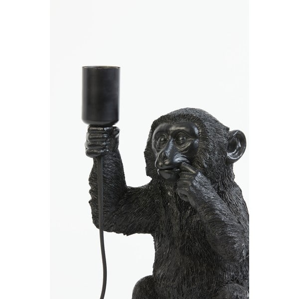 Crna stolna lampa (visina 34 cm) Monkey - Light & Living-image-1
