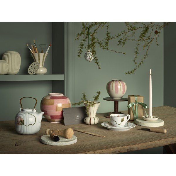 Ružičasta keramička vaza ø 21,5 cm Canvas - Kähler Design-image-2