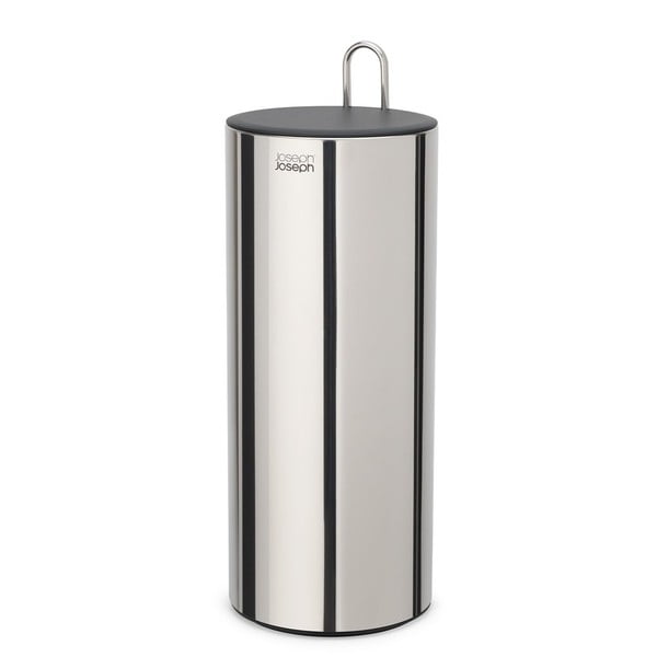 Metalni držač za WC papir u srebrnoj boji Luxe – Joseph Joseph