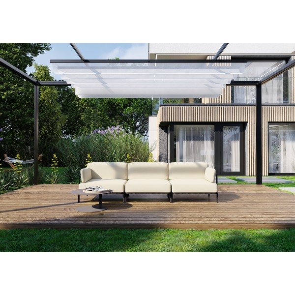 Bež vrtni modularni kauč 234 cm Salve – Sit Sit-image-4