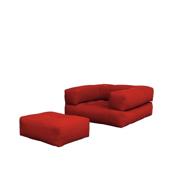 Varijabilna fotelja Karup Cube Red-image-1