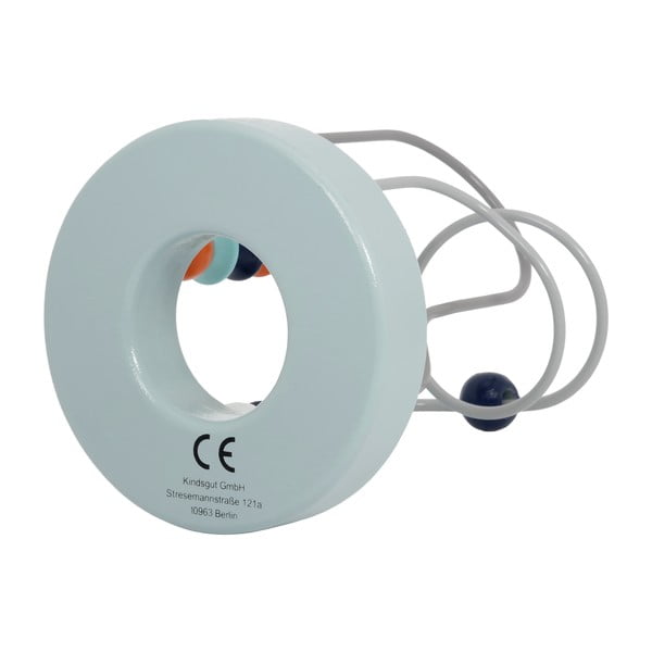 Motorička igračka labirint s drvenim kuglicama Kindsgut Mandarine-image-3