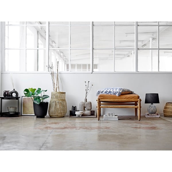 Crna metalna vaza Bloomingville Itamar, visina 20,5 cm-image-1