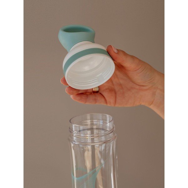 Plavo-bijela boca za vodu Equa Flow Wave, 800 ml-image-3