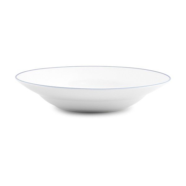 Bijeli dubok porculanski tanjur ø 23 cm Basic White – BonBistro